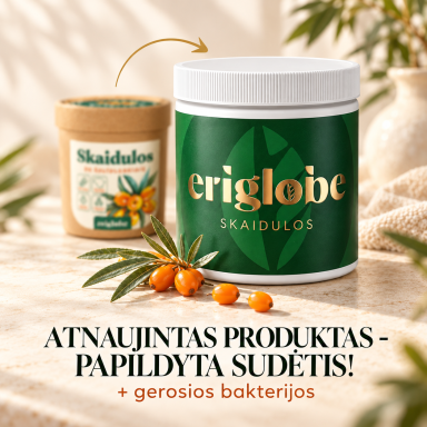 eriglobe SKAIDULOS su gerosiomis bakterijomis eriglobe SKAIDULOS su gerosiomis bakterijomis