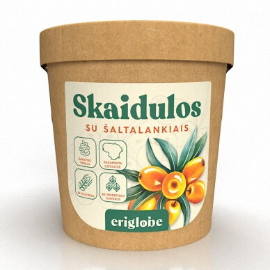 eriglobe SKAIDULOS su šaltalankiais (IŠPARDAVIMAS)